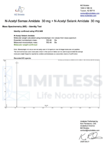 COA_N-Acetyl-Semax_amidate_N-Acetyl-Selank_amidate_US 1181-61 vial 2_2024-08-21